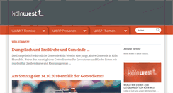 Desktop Screenshot of koelnwest.de