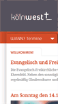 Mobile Screenshot of koelnwest.de